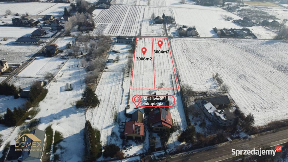 Grunt Kaczyce 3000m2