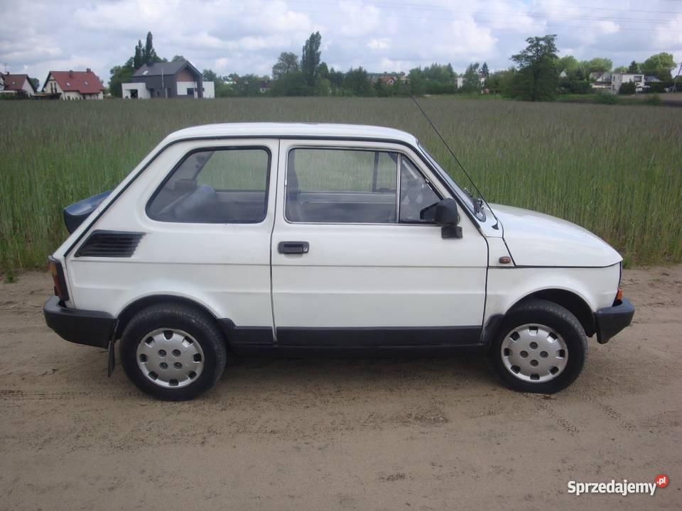 Kultowy fiat 126p FL 1989 wazne opłaty wielkopolskie Poznań