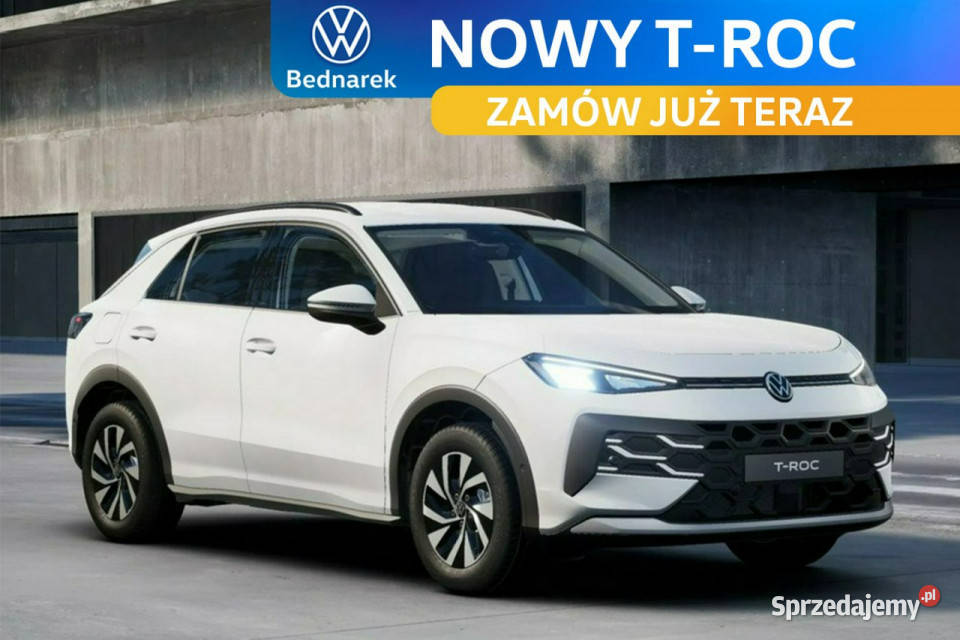 Volkswagen TRoc Trend 15 eTSI 116 DSG Zamów już isofix łódzkie Łódź sprzedam