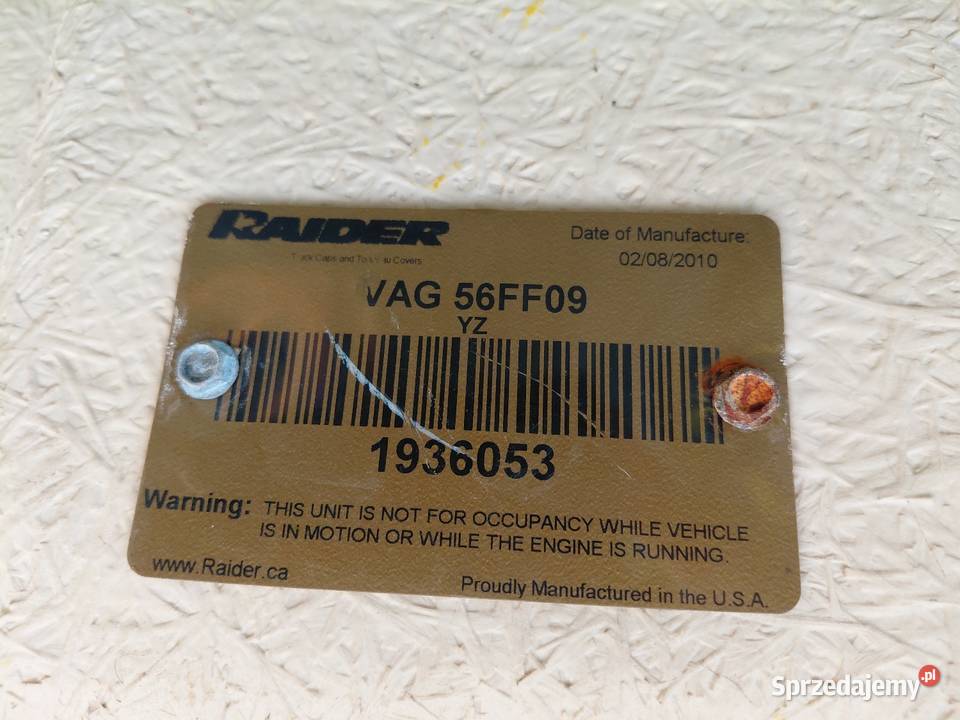 Zabudowa paki Ford F150 f150 55 paka 160170 osobowe Części samochodowe Mroczno