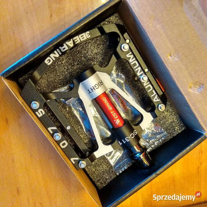 Pedały rowerowe platformowe na łożyskach sprzedam