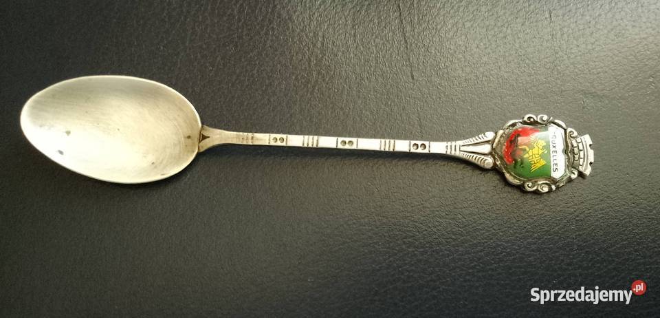 Łyżeczka kolekcjonerska srebrna Nakło nad Notecią sprzedam