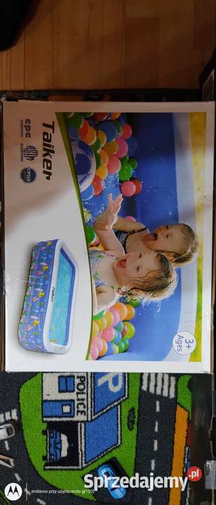 Basen dmuchany prostokątny TAIKER 245 x 145 wielkopolskie