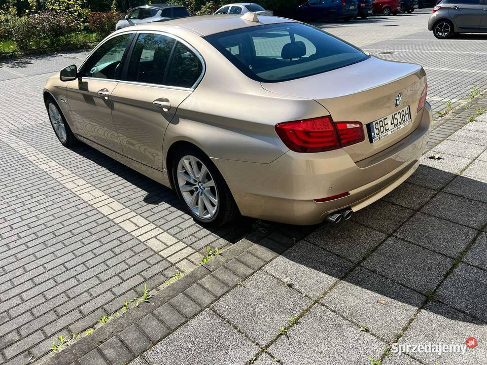 BMW Seria 5 F10 525d Milano Beige Wymieniony 238500km Seria 5 Katowice sprzedam