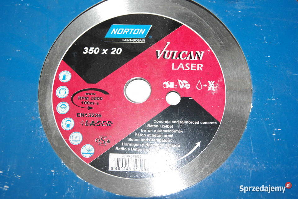 Tarcze diamentowe NORTON 350 mm Bielsko-Biała
