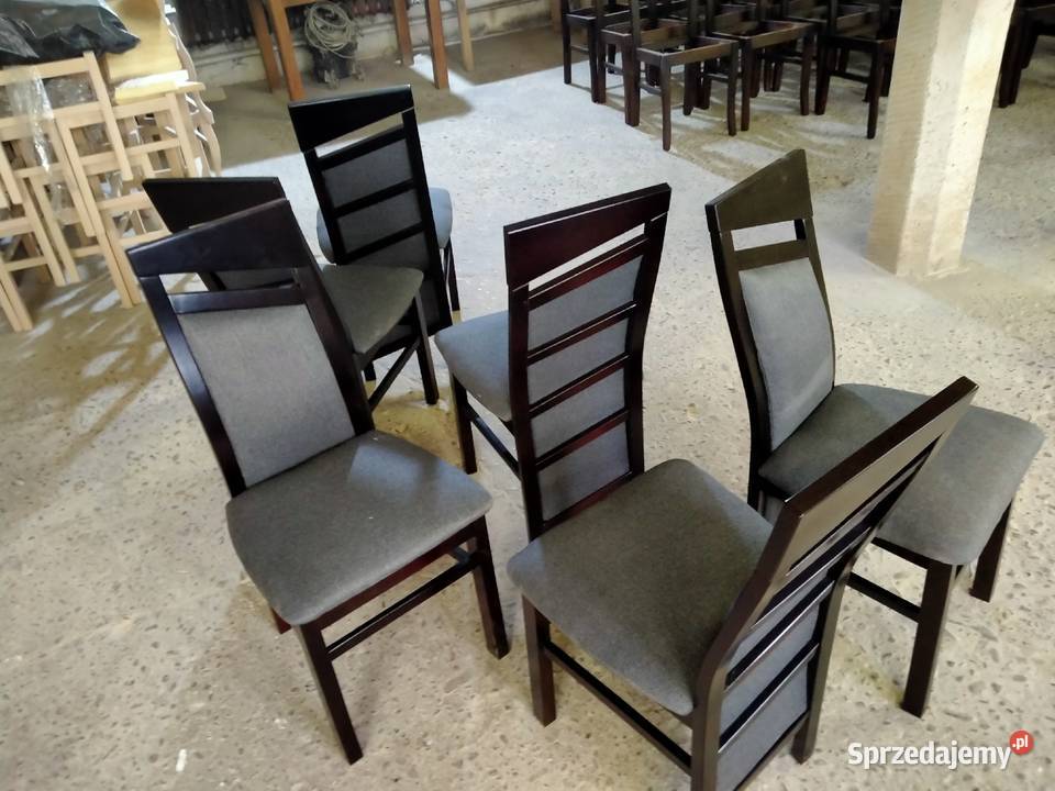 Krzesła bukowe nowoczesne Świdnik sprzedam