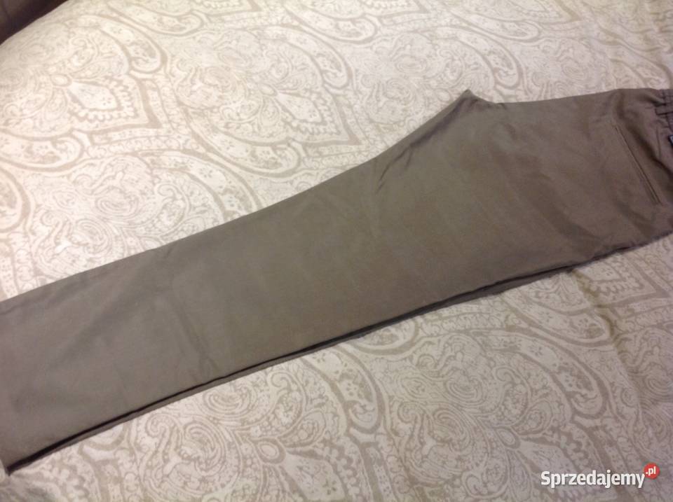 Spodnie Męskie GUESS ML Khaki NOWE Sztuczny Nowa Sól