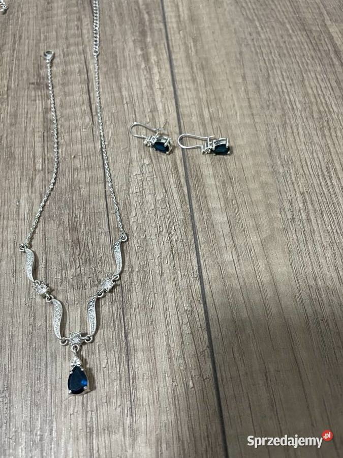 Komplet biżuterii damskiej zestaw łańcuszek i Chełm