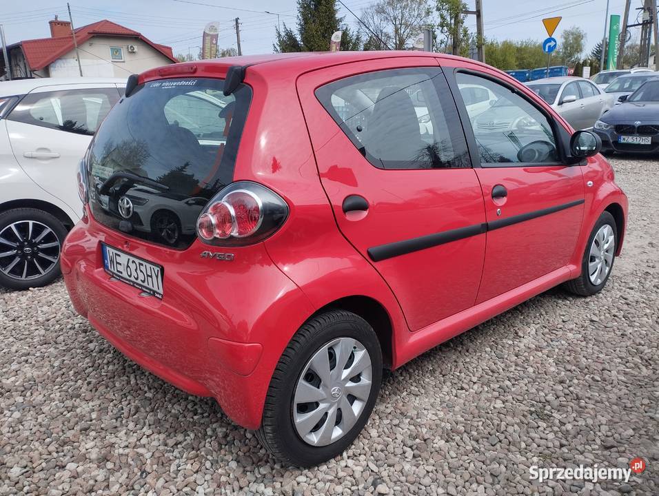 Toyota Aygo 17 przebiegu Warszawa