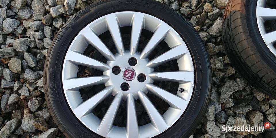 Felgi Aluminiowe 17 Fiat z oponami Lato aluminiowe Samochodowe Osolin sprzedam