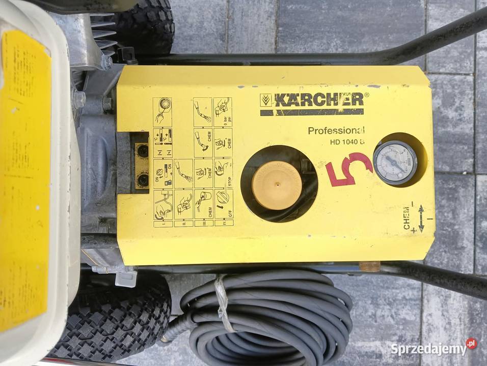 Myjka Karcher HD 1040 B Silnik spalinowy 210 bar Radom sprzedam