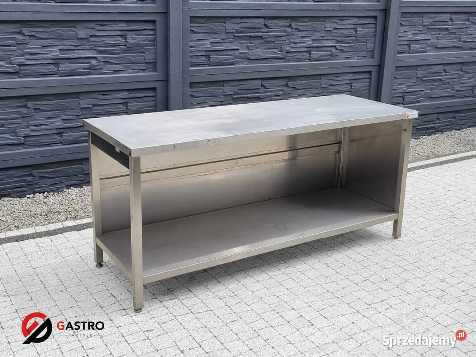 Stół gastronomiczny z półką 1850x680x850 Ostrów Wielkopolski