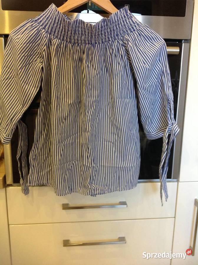 Bluzka Hiszpanka Damska PIMKIE S paski