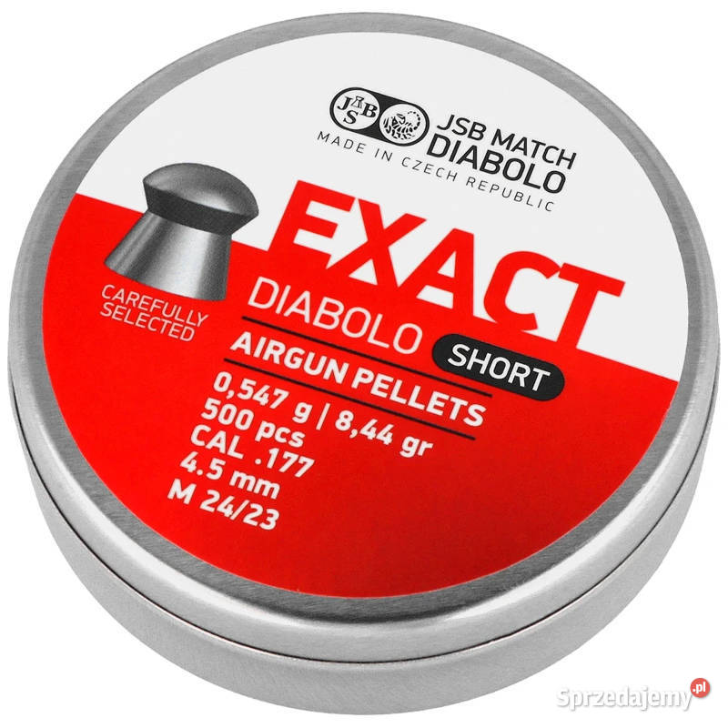 JSB Diabolo Exact Short 452 mm 0547 g Kęty sprzedam