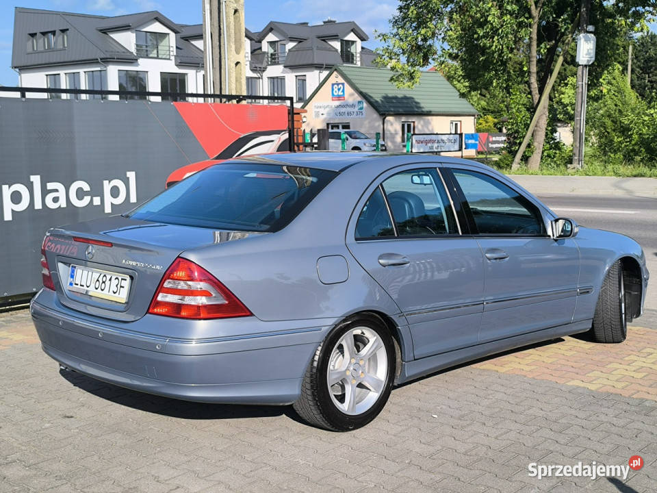 Mercedes C 200 18 Kompressor 163 Avantgarde Navi nieuszkodzony lubelskie Łuków sprzedam