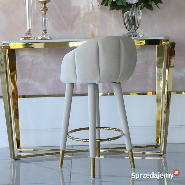 Hoker glamour tapicerowany do jadalni barku mazowieckie