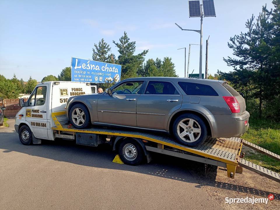 Pomoc Drogowa Warchały Laweta 24h7 510906684 usługa