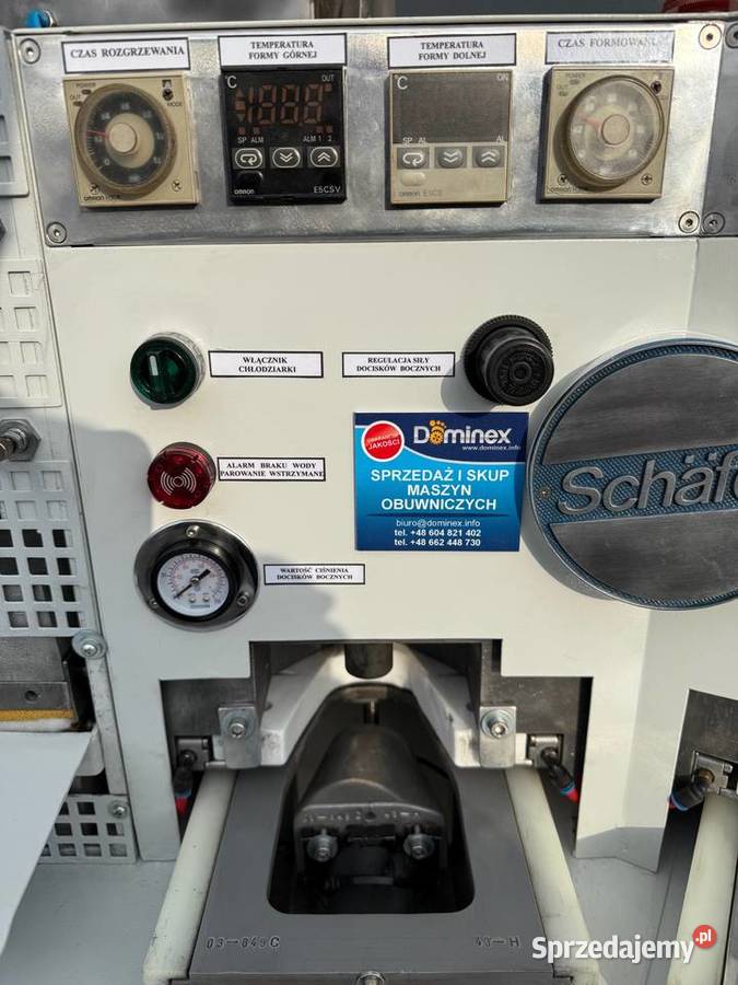 Formowarka czubka cholewki Schafer G2 maszyny Łaskarzew