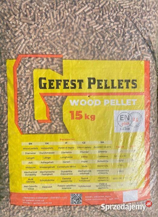 Pellet drzewny sosnowy sprzedam