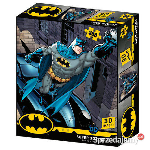 Puzzle Batman DC Comics 3D 500 el 14 lat+ Mogilany