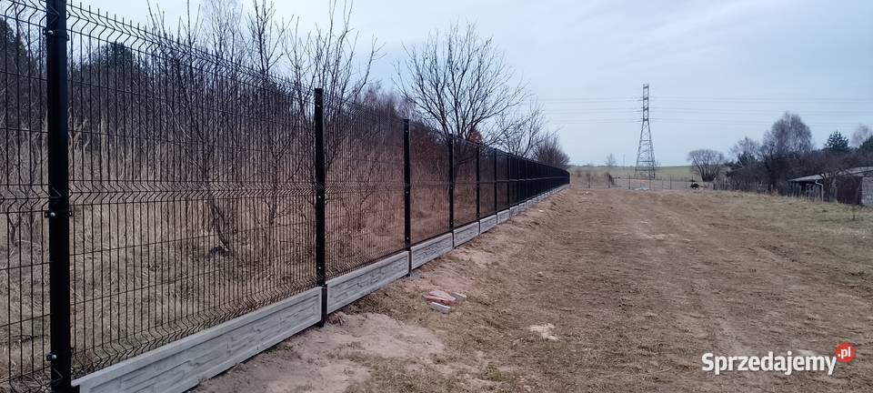 Eko ogrodzenia panelowe metal Zawiercie