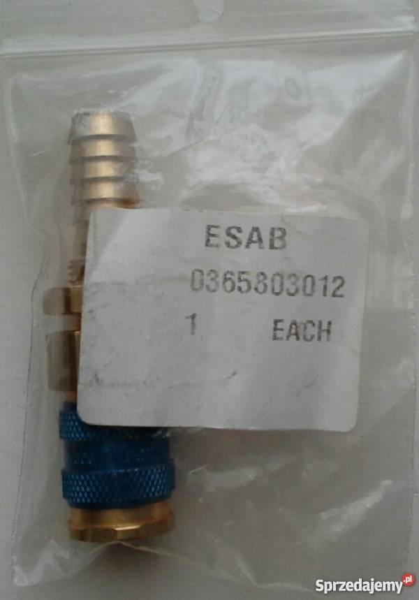 Szybkozłącze ESAB Zabrze sprzedam