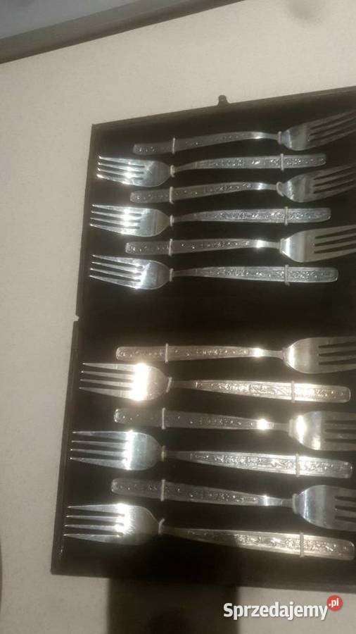 Sztućce Zsrr Mhuu 3p30k alpaca nowe srebro Poznań