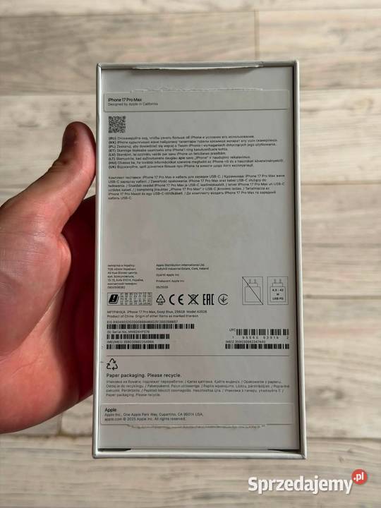 IPhone 17 Pro Możliwość Wysyłki Starogard Gdański