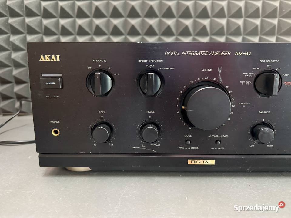 Wzmacniacz AKAI AM67 DAC 2x 110W Bielsko-Biała