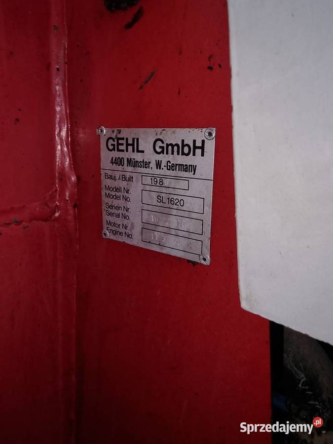 Mini Ładowarka Gelmac SL 1620 Gehl Gehlmax Rok produkcji 1986 Łopuszno sprzedam