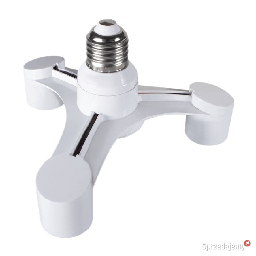 Oprawka Adapter Rozdzielacz Na 3 Żarówki E27 Sieradz sprzedam