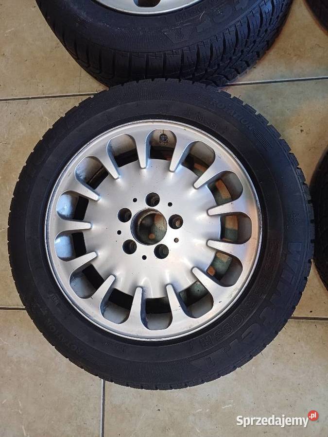 Felgi aluminiowe 5x112 MERCEDES opony zimowe dolnośląskie Lubin