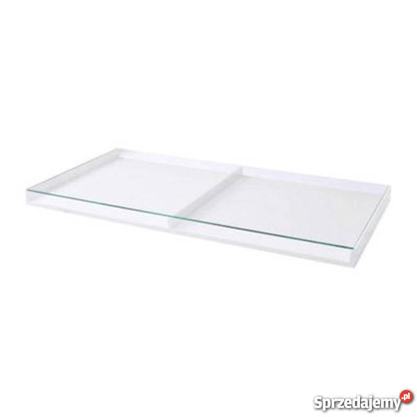 Ikea Vika Gruvan Toaletka Biurko Biała Szklana 70cm Warszawa