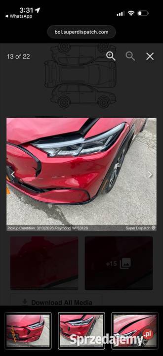 Mustang Mach E 2023 Premium AWD wielkopolskie Grotniki