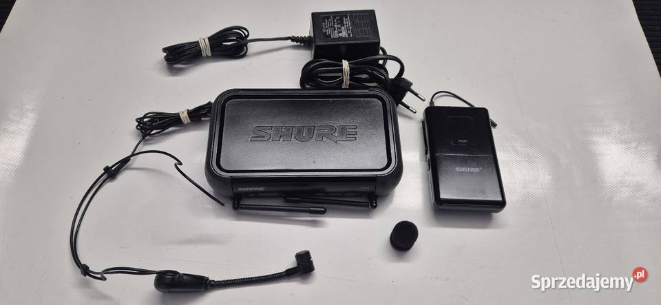 Shure PGX14PG30 nagłowny zestaw Konin sprzedam
