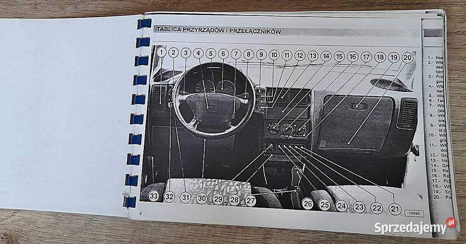 Instrukcja obsługi Seat Ibiza 1994 r Ostrów Wielkopolski