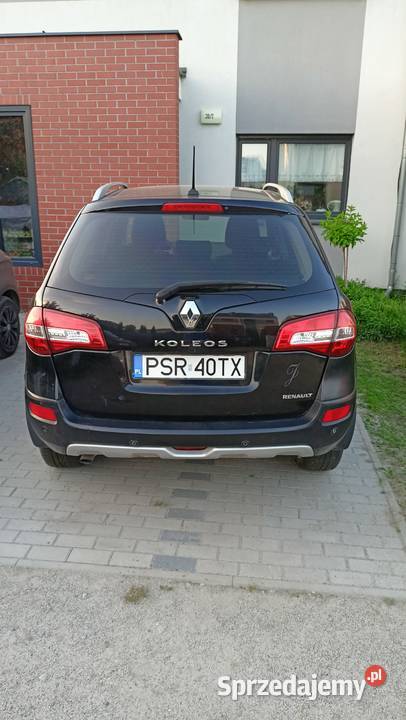 Renault Koleos 20 DCI 4x4 uszkodzony wielkopolskie Rabowice sprzedam