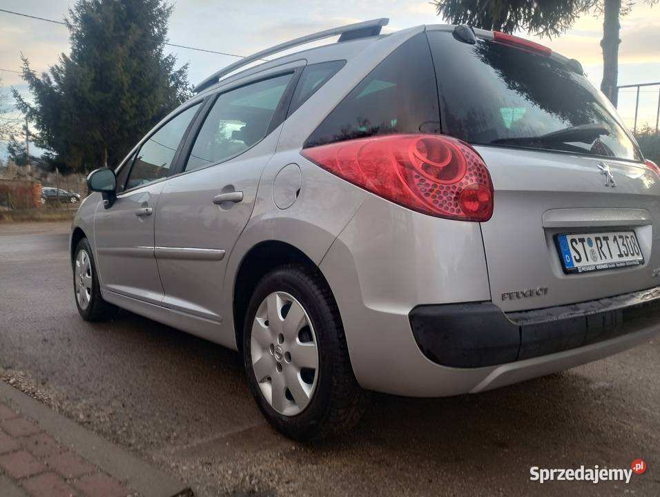 Peugeot 207SW 14 benzyna 2009 134 przebieg nieuszkodzony dolnośląskie Świdnica
