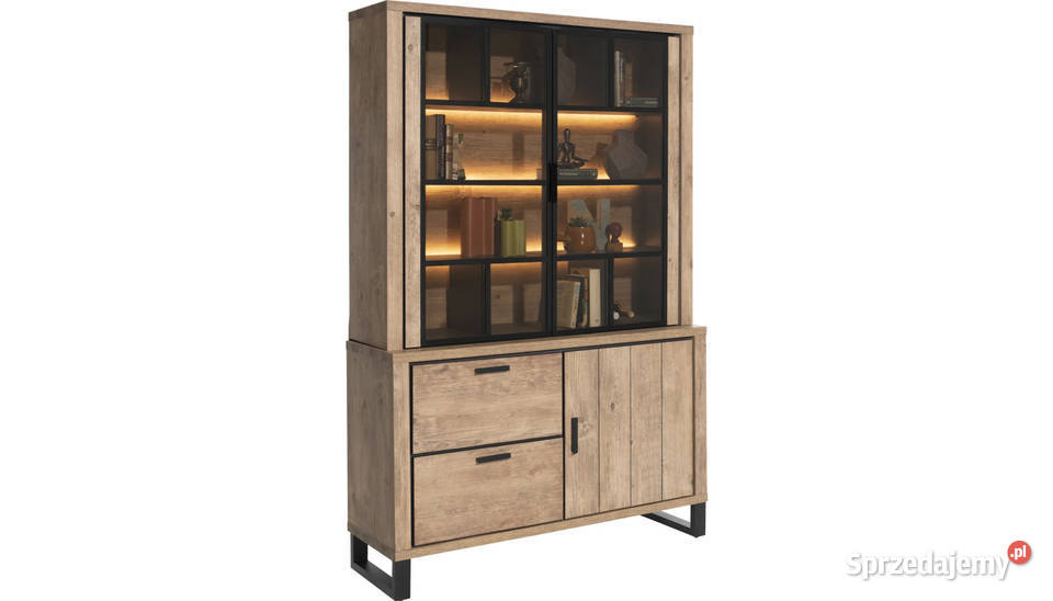 Kredens Pavarotti w stylu rustykalnym 210cm Opole