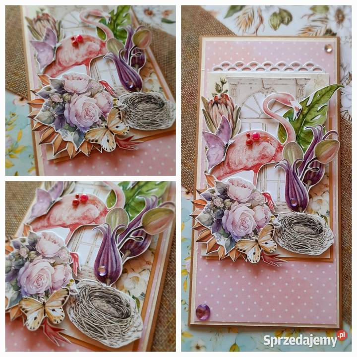 Kartka personalizowana handmade napis dowolny Kartki okolicznościowe lubelskie