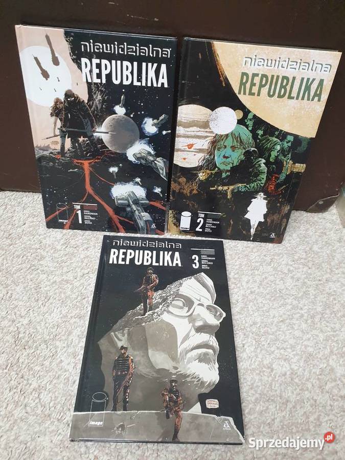 Niewidzialna Republika 3 tomy komplet twarda Gdynia