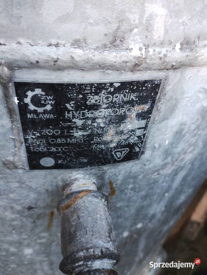 zbiornik hydroforowy 200l Pozostałe Grzegorzew