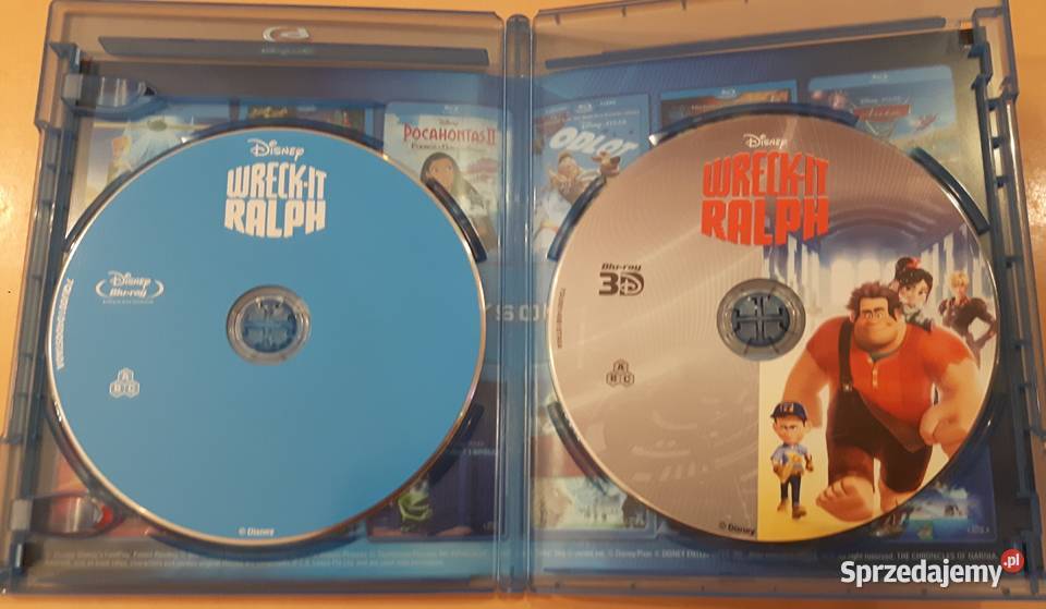 Ralph Demolka film Bluray 2D 3D łódzkie Lutomiersk