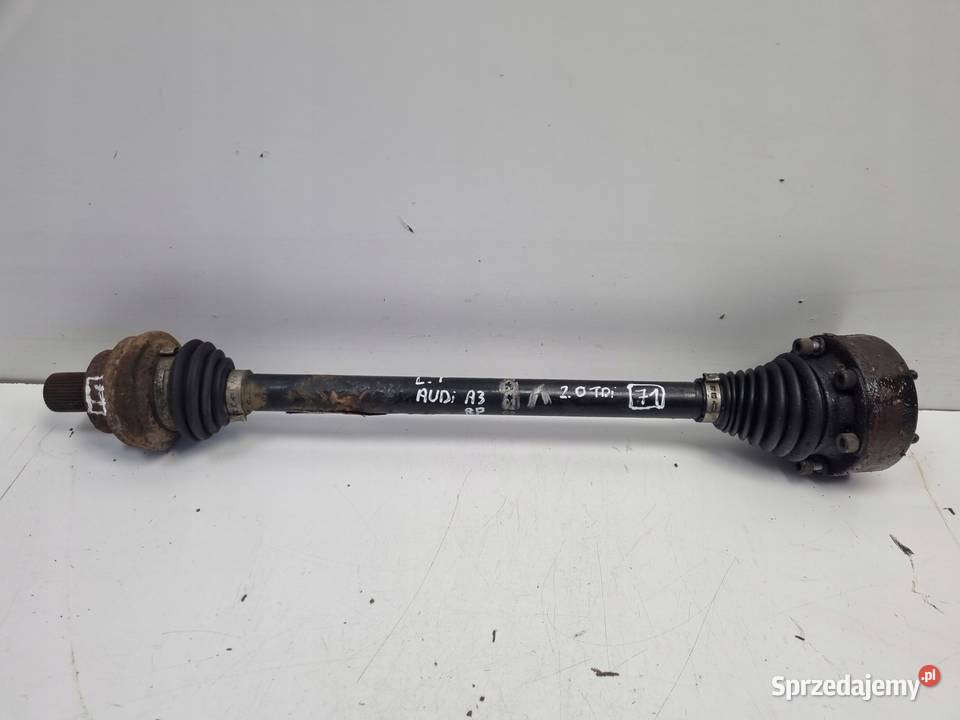 PÓŁOŚ Audi A3 8P VW 20 TDI LEWA TYLNA półośka Chełm