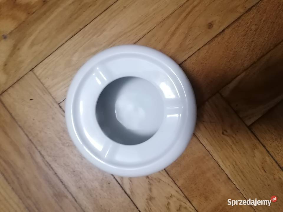 Popielniczka duża biała Gdańsk