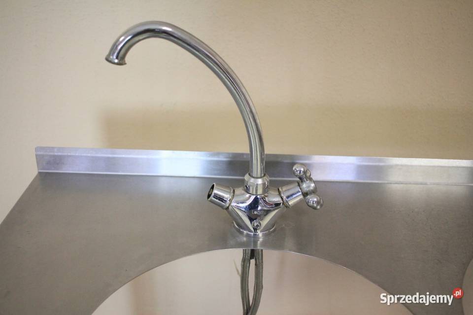 Stół gastronomiczny 100x60 otwory w blacie śląskie Góra