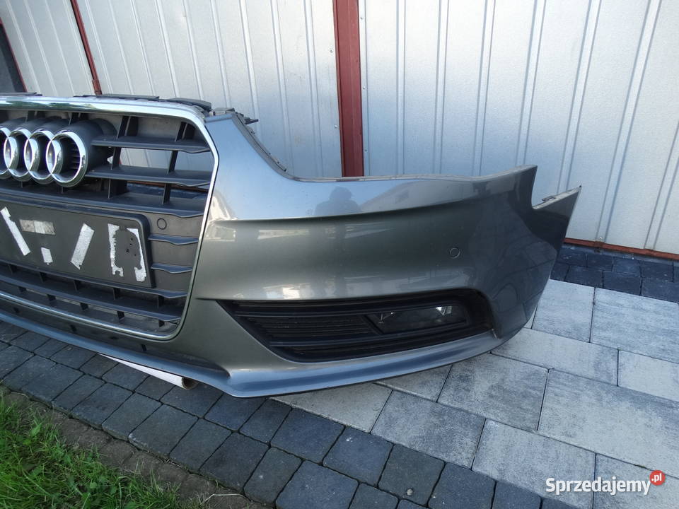 AUDI A4 B8 LIFT 1216 ZDERZAK PRZEDNI PRZÓD PDC Łosieniec