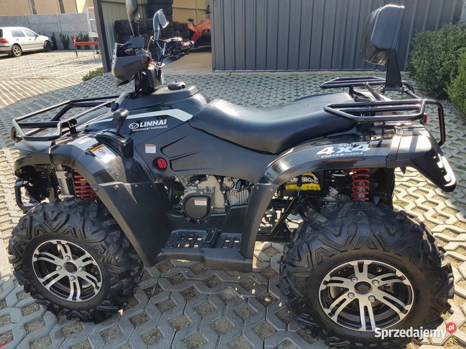 LINHAI 500 4x4 Zarejestrowany SERWIS DOSTAWA Motocykle, skutery, quady łódzkie Wały A