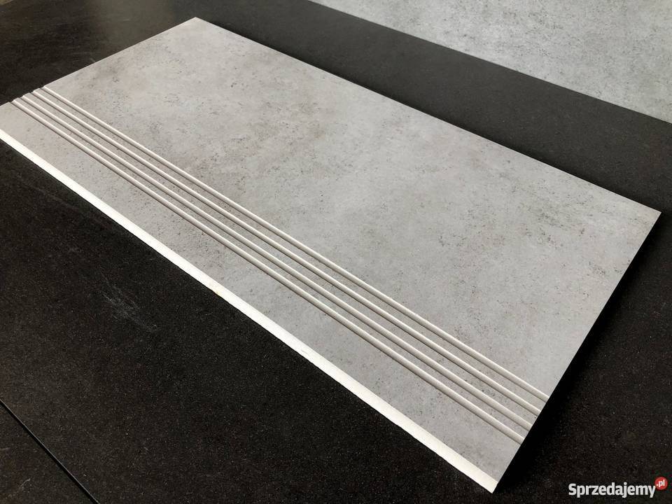 Betonowe schodyszare płytki STRUKTURA BETON Łask