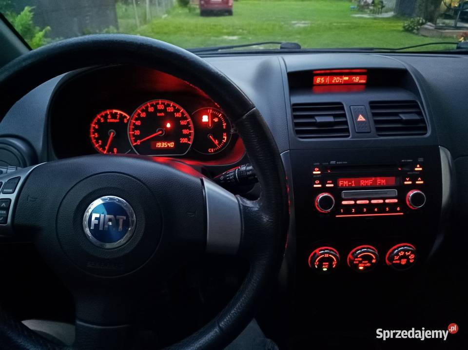 Fiat Sedici 16 4x4 benzyna Sedici Krasnystaw